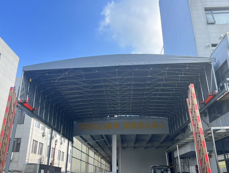 厂房通道推拉棚